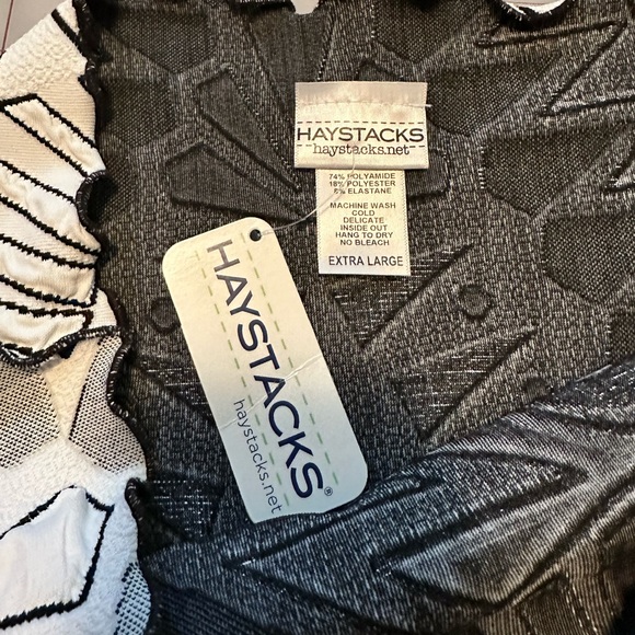 Haystackks White Fantasia Brazilian Bias Skirt - Picture 3 of 4